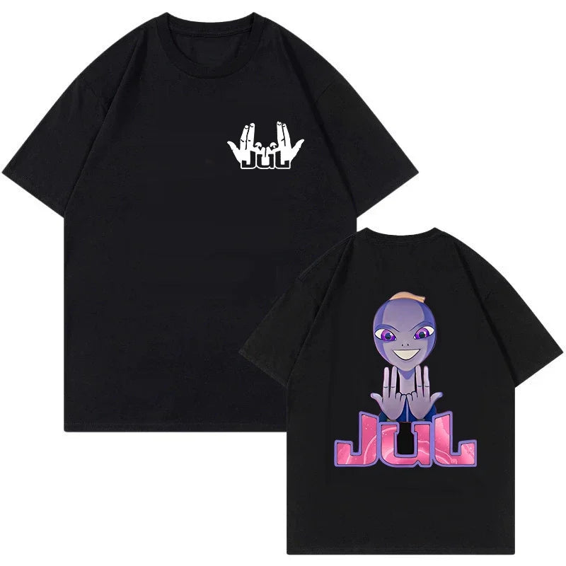 Femmes hommes été manches courtes t-shirt Maillot Jul T-shirt graphique Y2k taille ue t-shirts hauts t-shirt style décontracté