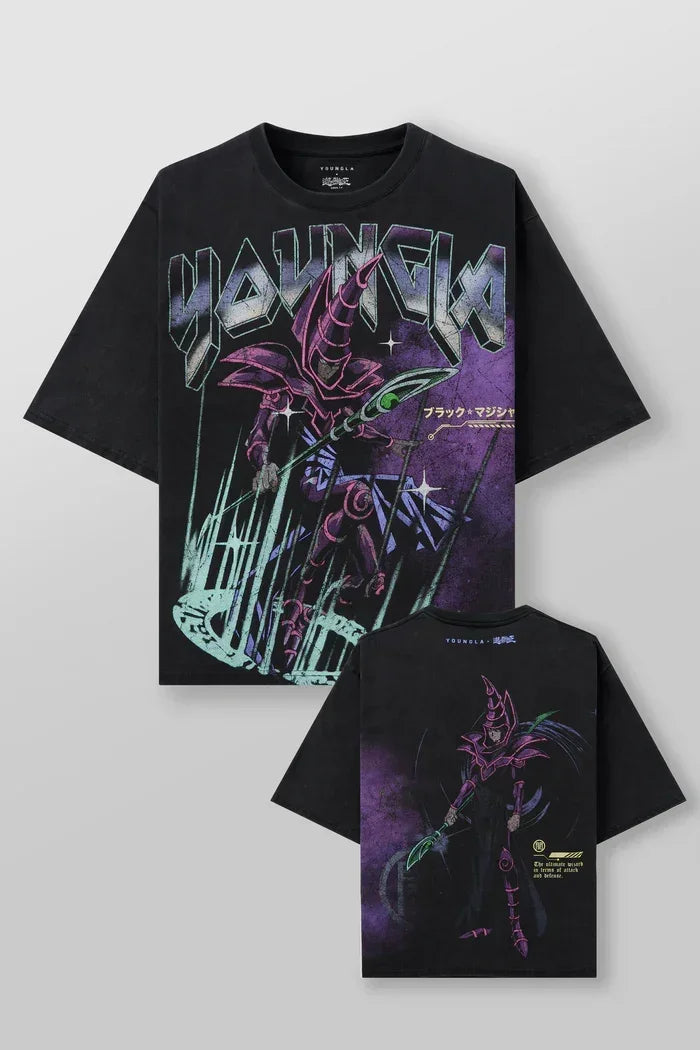 YA Fashion Brand Oversized T-shirt Street Leisure Breathable Sports T Shirt Animation Graphic Tee Clothing Kids Tops