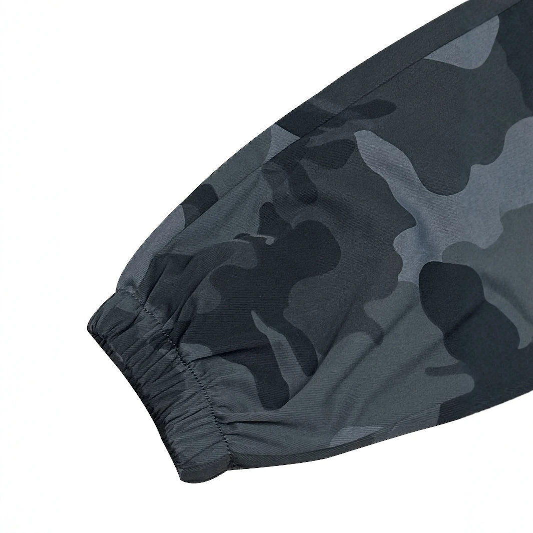 [Trendy Camo Cargo Pants] Camo Cargo Pants - Men's Trendy Casual Regular Fit Trousers With Side Pocket For Outdoor Activities