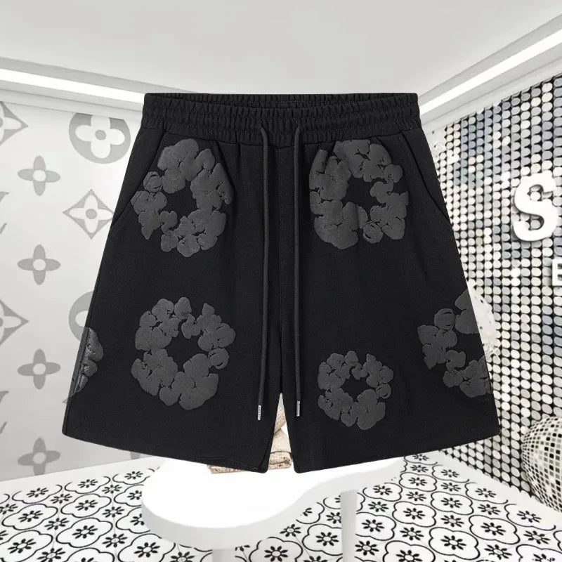 American Hot-selling Trendy Brand Kapok Pure Cotton Shorts for Men and Women Loose and Comfortable Fashion Trend Luxury 2025