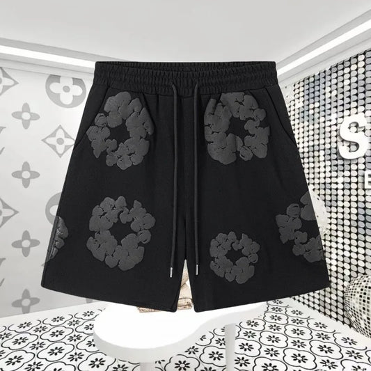 American Hot-selling Trendy Brand Kapok Pure Cotton Shorts for Men and Women Loose and Comfortable Fashion Trend Luxury 2025