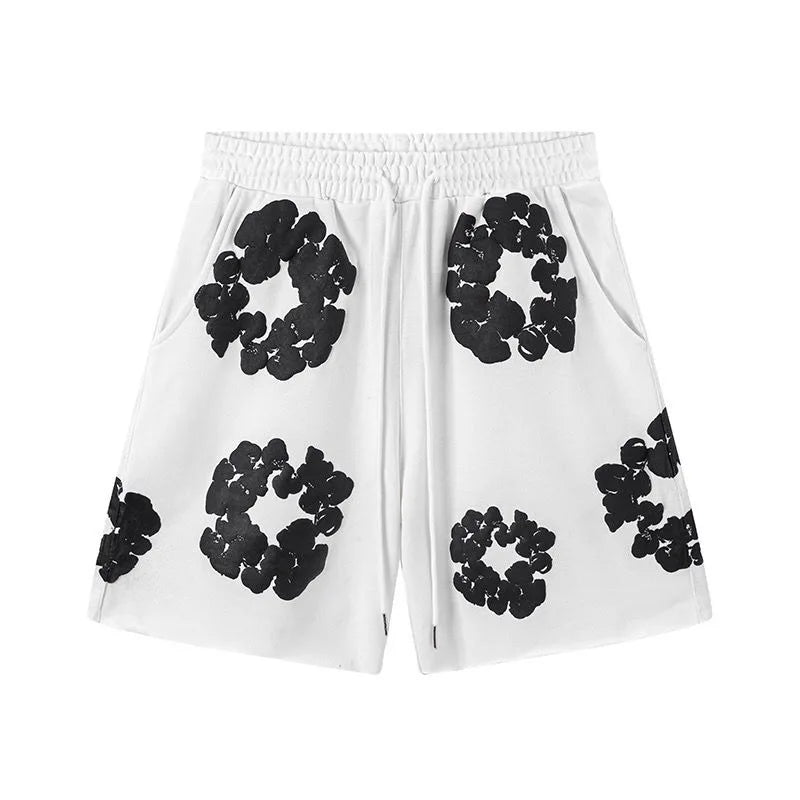 American Hot-selling Trendy Brand Kapok Pure Cotton Shorts for Men and Women Loose and Comfortable Fashion Trend Luxury 2025