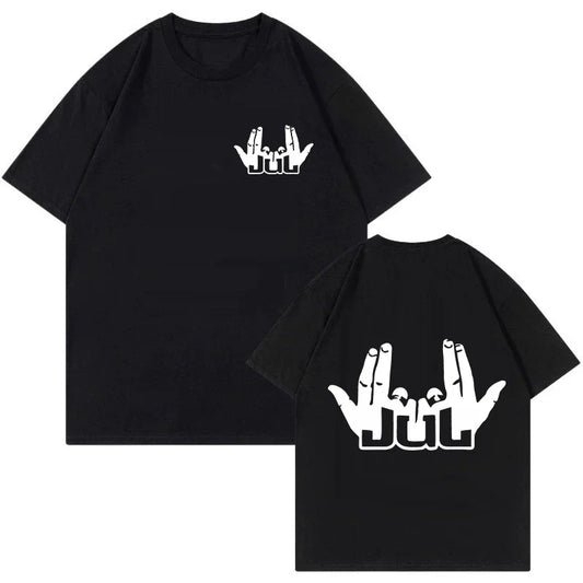 Femmes hommes été manches courtes t-shirt Maillot Jul T-shirt graphique Y2k taille ue t-shirts hauts   t-shirt style décontracté