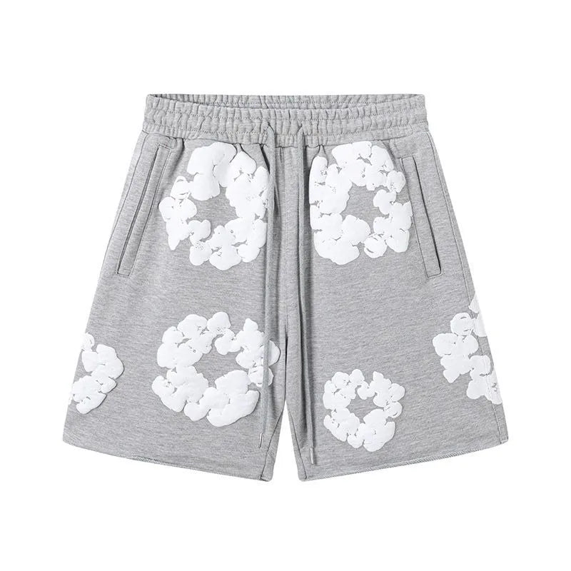 American Hot-selling Trendy Brand Kapok Pure Cotton Shorts for Men and Women Loose and Comfortable Fashion Trend Luxury 2025