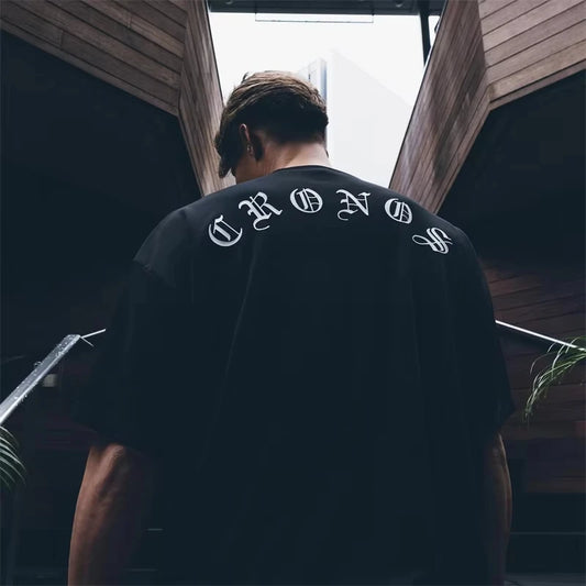 2025 Oversize T-shirt Gym Men's Sports T Shirt Summer Male Cotton Fitness Bodybuilding Workout Shirts Short Sleeve Tees Tops