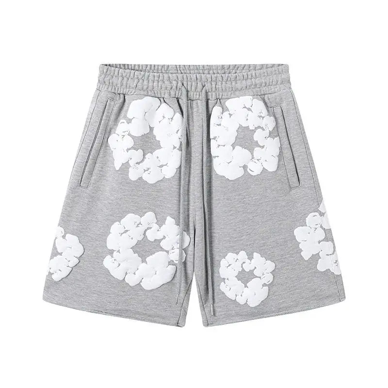 American Hot-selling Trendy Brand Kapok Pure Cotton Shorts for Men and Women Loose and Comfortable Fashion Trend Luxury 2025