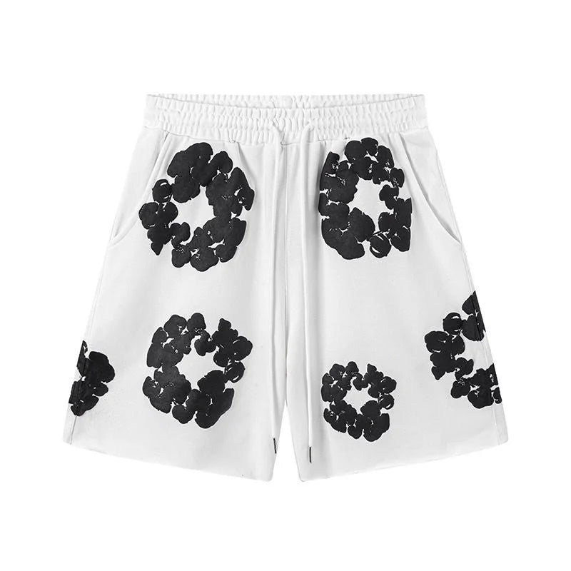 American Hot-selling Trendy Brand Kapok Pure Cotton Shorts for Men and Women Loose and Comfortable Fashion Trend Luxury 2025